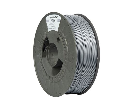 Пластик для 3D-принтера The Filament PLA Lite 1.75mm SILVER 1kg (TF-24234)
