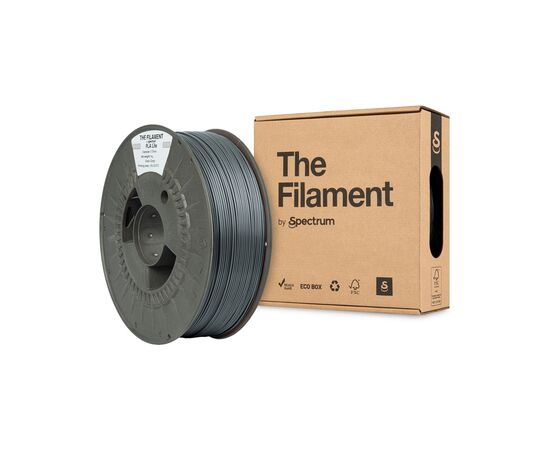 Пластик для 3D-принтера The Filament PLA Lite 1.75mm GREY 1kg (TF-24223), изображение 3