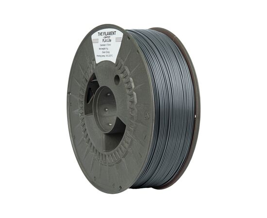 Пластик для 3D-принтера The Filament PLA Lite 1.75mm GREY 1kg (TF-24223)