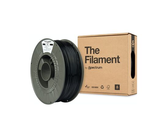 Пластик для 3D-принтера The Filament PLA 1.75mm 1kg MIDNIGHT BLACK (TF-24000), изображение 3