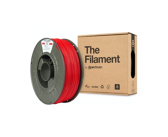 Пластик для 3D-принтера The Filament PLA 1.75mm 1kg TECHNICAL RED (TF-24005), изображение 3