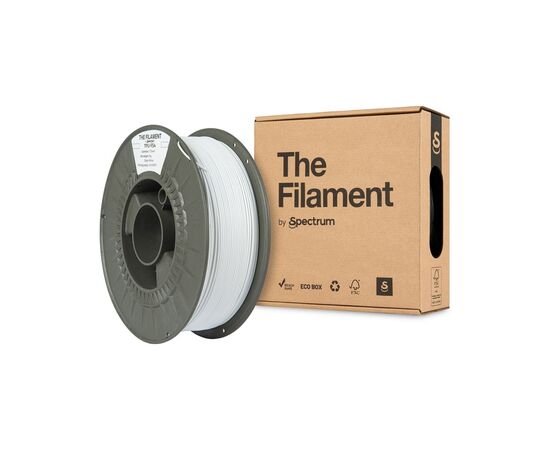 Пластик для 3D-принтера The Filament TPU-95A 1.75mm WHITE 1kg (TF-24132), изображение 3