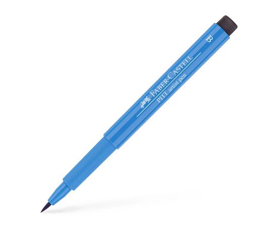 Лайнер Faber-Castell набор ручек капиллярных PITT ARTIST PENS Hand Lettering Set 6 цветов оттенки голубого (28983), изображение 7