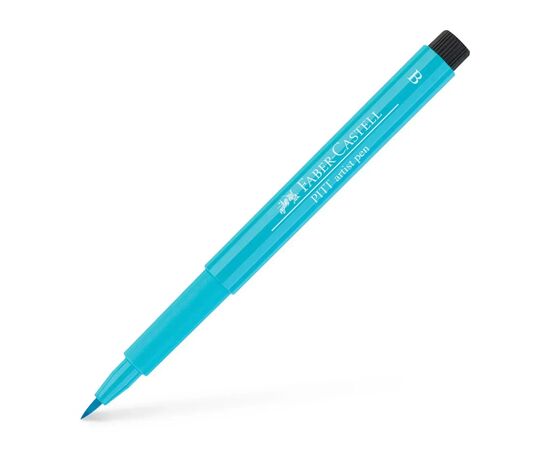 Лайнер Faber-Castell набор ручек капиллярных PITT ARTIST PENS Hand Lettering Set 6 цветов оттенки голубого (28983), изображение 9