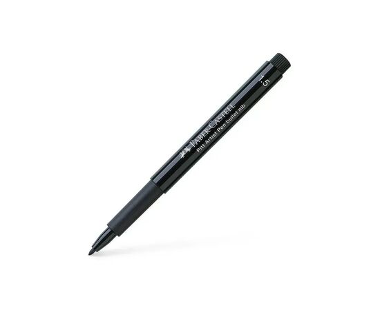 Лайнер Faber-Castell набір ручок капілярних PITT ARTIST PEN колір чорний 6 шт. (XXS, XS, S, F, M, 1,5) (32101), зображення 5