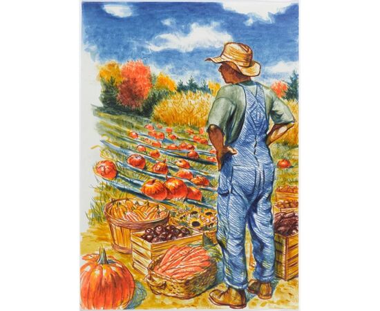 Лайнер Faber-Castell набор капиллярных ручек кисточек PITT Artist Pens Brush Harvest, 6 цветов (32109), изображение 4