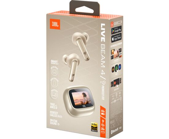 Наушники JBL Live Beam 4 Sand (JBLLIVEBEAM4CPG), изображение 10