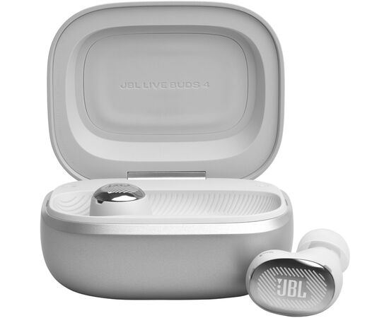 Наушники JBL Live Buds 4 Silver (JBLLIVEBUDS4SIL), изображение 4