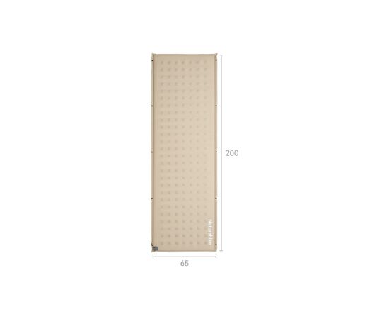 Туристический коврик Naturehike CNK2550WS025 Самонадувний 30мм бежевий (6977465866103), изображение 2