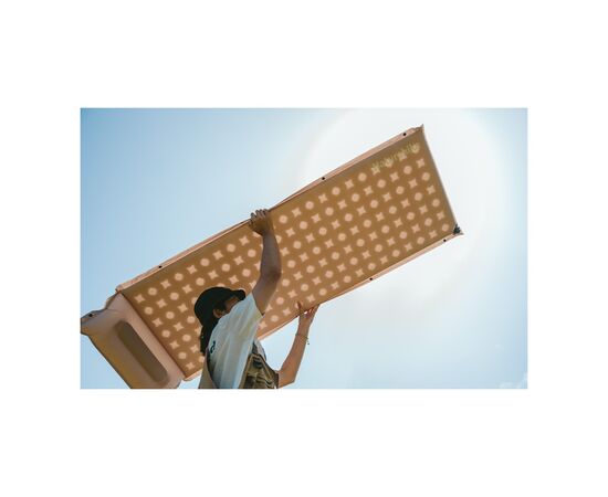 Туристический коврик Naturehike CNK2550WS025 Самонадувний 30мм бежевий (6977465866103), изображение 7