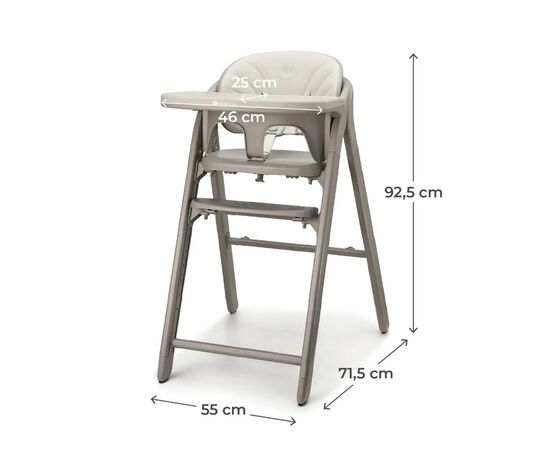 Стульчик для кормления Kinderkraft Tino Beige (5902533929771), изображение 7