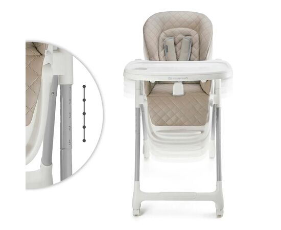 Стульчик для кормления Kinderkraft Tulo Beige (5902533928781), изображение 7