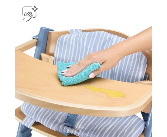 Стульчик для кормления Kinderkraft с подушкой Enock Nordic Breeze (5902533929719), изображение 7