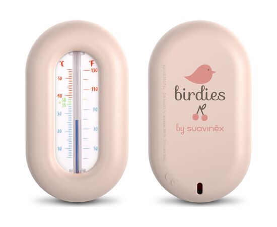 Термометр для воды Suavinex Birdies, рожевий (403066-2)