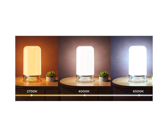 Настольная лампа Govee H6022 Table Lamp 2, RGBICWW, WI-FI/Bluetooth, білий (H60223D1), изображение 5