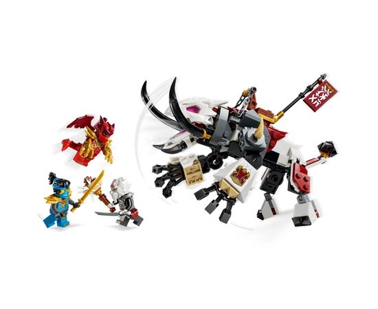 Конструктор LEGO NINJAGO Зильвар и дракон Гримтак (71863), изображение 3
