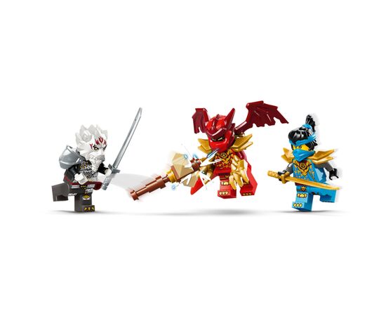 Конструктор LEGO NINJAGO Зильвар и дракон Гримтак (71863), изображение 4