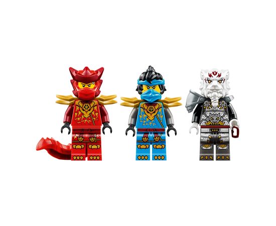 Конструктор LEGO NINJAGO Зильвар и дракон Гримтак (71863), изображение 5