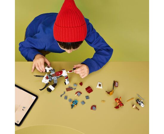 Конструктор LEGO NINJAGO Зильвар и дракон Гримтак (71863), изображение 8