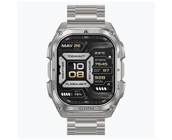 Смарт-часы KOSPET TANK M4SE SILVER (6978602500638), изображение 2