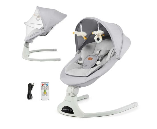Кресло-качалка Kinderkraft Tulsy Gray (5902533926510)