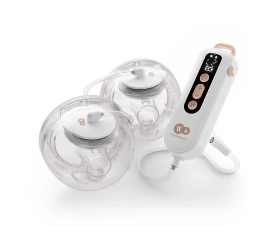 Молокоотсос Kinderkraft двойной электрический GentleFlow Gold (5902533931040), изображение 2