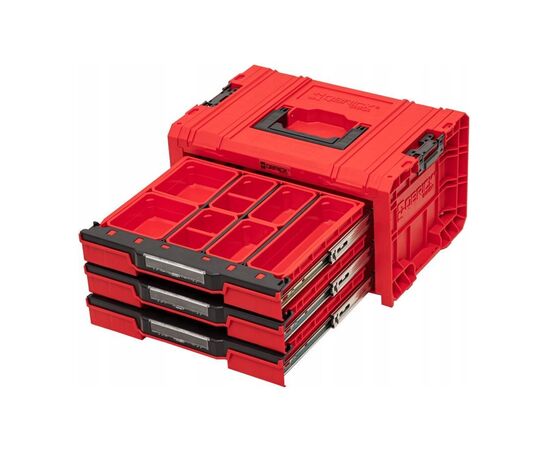 Ящик для инструментов QBRICK SYSTEM PRO Drawer 3 Expert Red, 18", 450310244, SKRQPROD3E2CCZEPG001 (SKRQPROD3E2CCZEPG003), изображение 4