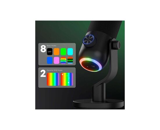 Микрофон Streamplify MIC MINI-48-RGB-ST Black (SPMC-MM1C327.11), изображение 15