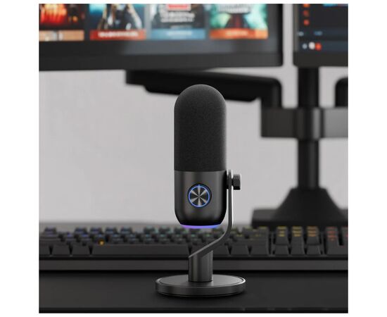 Микрофон Streamplify MIC MINI-48-RGB-ST Black (SPMC-MM1C327.11), изображение 8