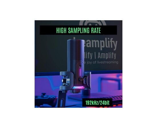 Микрофон Streamplify MIC PRO-192-RGB-ST Black (SPMC-MP3C327.11), изображение 10