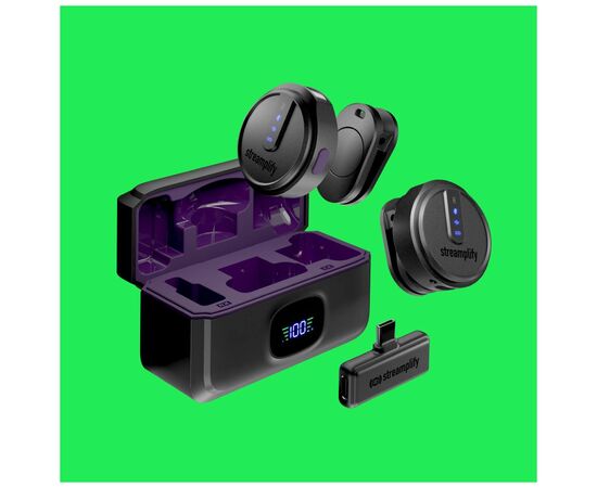 Микрофон Streamplify MIC GO-48-WL Black (SPML-MG1C051.11), изображение 7