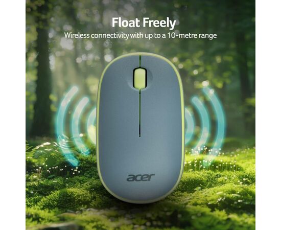 Мышка Acer AMR100 Optical Wireless Bubble Blue (GP.MCE11.03H), изображение 3
