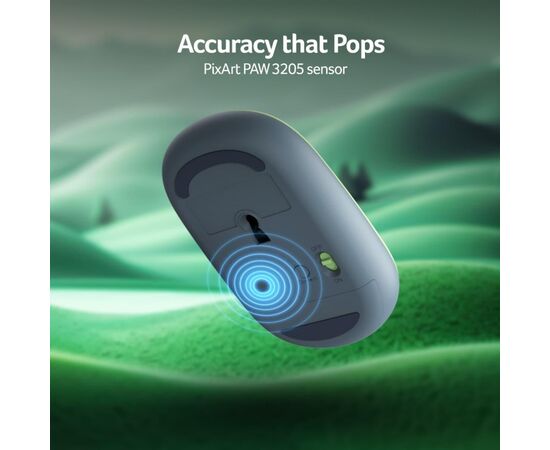 Мышка Acer AMR100 Optical Wireless Bubble Blue (GP.MCE11.03H), изображение 5