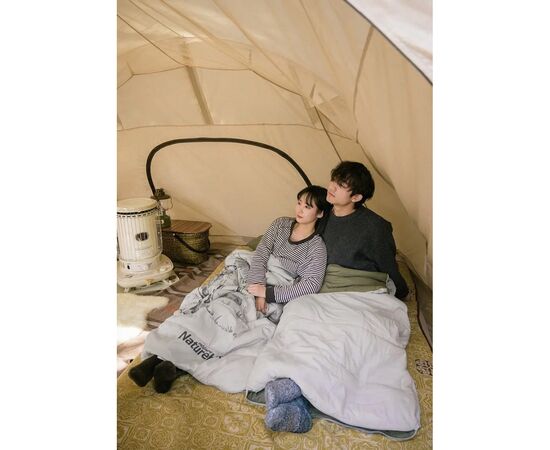 Спальный мешок Naturehike двомісний із подушками NH21MSD06 Green (6927595795330), изображение 5