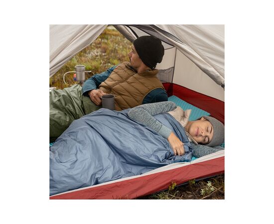 Спальний мішок Naturehike надлегкий Ultralight LW180 NH21MSD09 правий (15°C) p-p XL сіро-синій (6927595777978-R), зображення 4