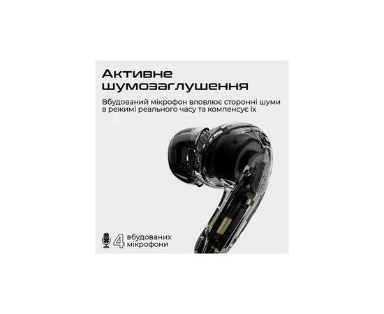 Наушники HiFuture FlyBuds4 AI Matcha Green (flybuds4-ai.matchagreen), изображение 3
