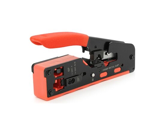 Инструмент Voltronic HT-718, для обжима RJ-45 (8P8C) и RJ-12 (6P6C), 6P/8P + обрезка (HT-718), изображение 4