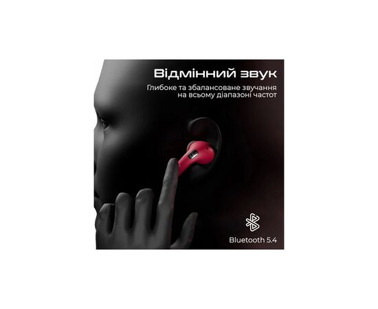 Навушники HiFuture FlyBuds4 AI Black (flybuds4-ai.black), зображення 2