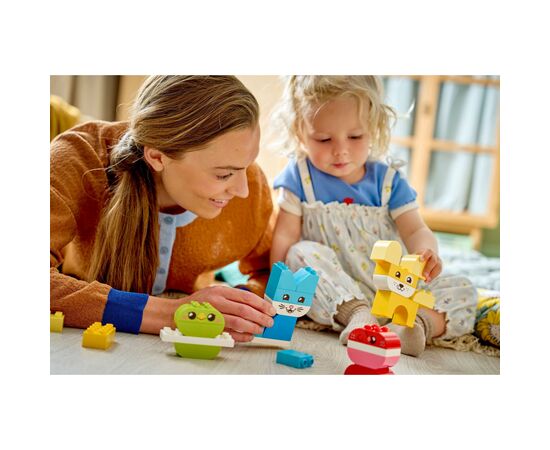 Конструктор LEGO DUPLO My First Очаровательные творческие домашние любимцы 3 в 1 (10477), изображение 11
