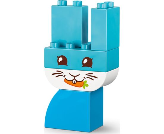 Конструктор LEGO DUPLO My First Очаровательные творческие домашние любимцы 3 в 1 (10477), изображение 4