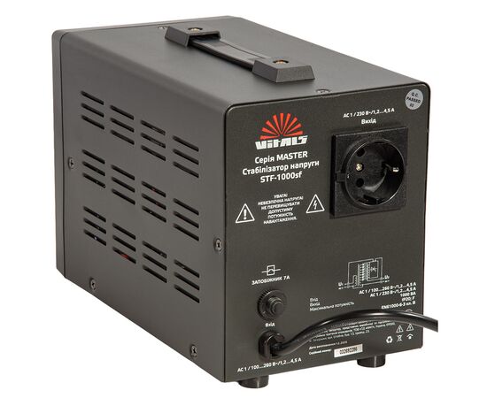 Стабилизатор напряжения Vitals Master STF-1000sf (246602), изображение 3