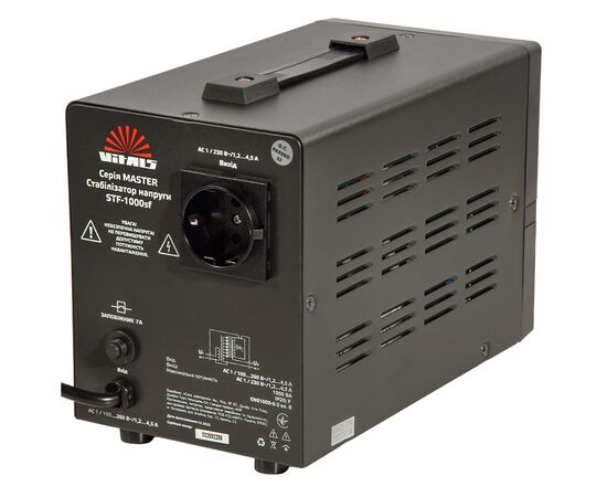 Стабилизатор напряжения Vitals Master STF-1000sf (246602), изображение 5
