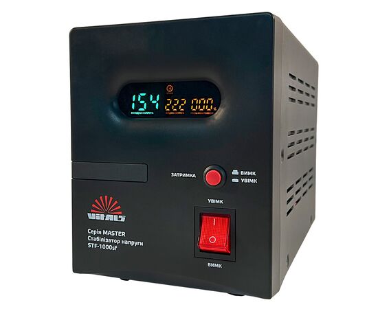 Стабилизатор напряжения Vitals Master STF-1000sf (246602), изображение 9