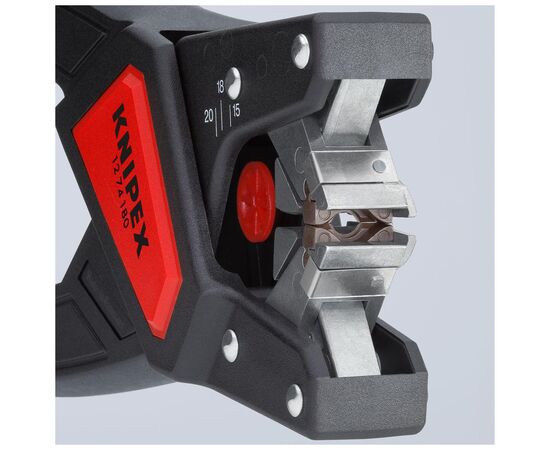 Знімач ізоляції KNIPEX для видалення ізоляції з плоских кабелів 12 64 180 (12 64 180), зображення 3