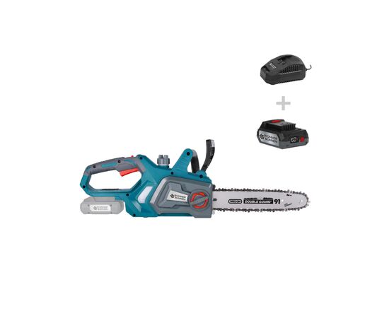 Цепная пила Konner&Sohnen KS CS20V-12 20V, 2Аh, 30см (KSCS20V-12SET), изображение 2