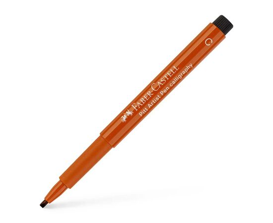 Лайнер Faber-Castell набор капиллярных ручек для каллиграфии PITT Calligraphy из 6 цветов (28952), изображение 4