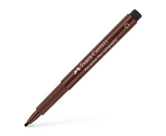 Лайнер Faber-Castell набор капиллярных ручек для каллиграфии PITT Calligraphy из 6 цветов (28952), изображение 6