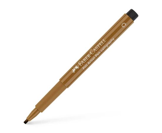 Лайнер Faber-Castell набор капиллярных ручек для каллиграфии PITT Calligraphy из 6 цветов (28952), изображение 7