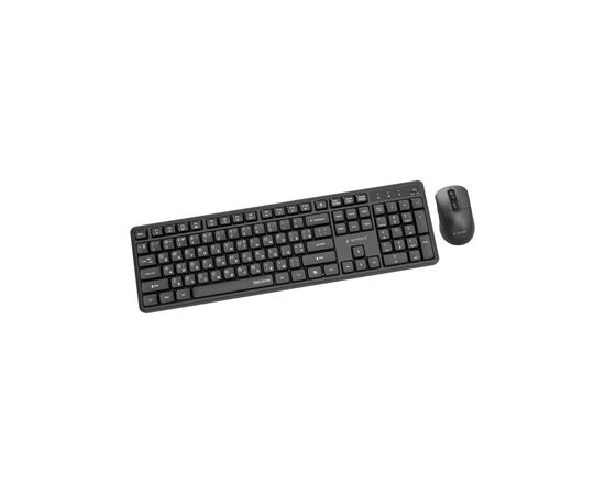 Комплект Gembird Silent Key Pro Business Wireless Black (KBS-WMS-01-CYRL), зображення 2