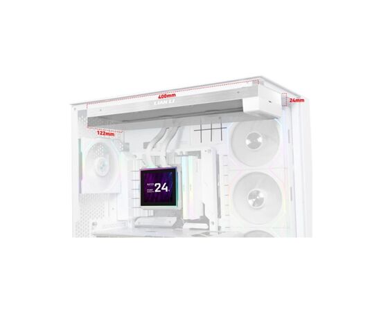 Система жидкостного охлаждения Lian Li HydroShift II LCD-S 360N FANLESS, Black (G89.GHS2LCDS36NB.00), изображение 3